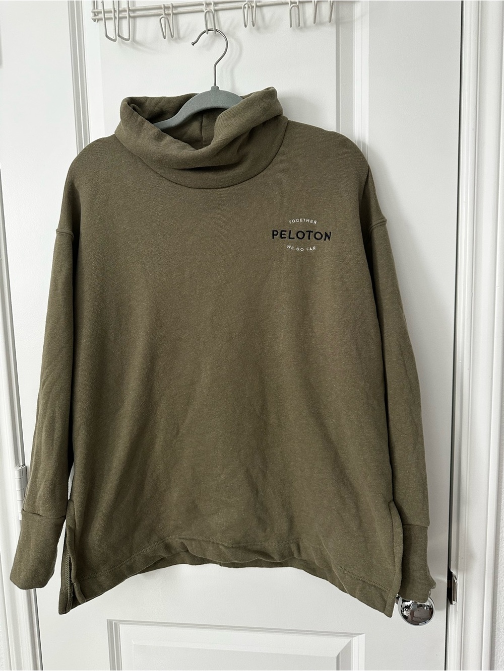 Peloton Funnel Neck Sweater “Together we go far”